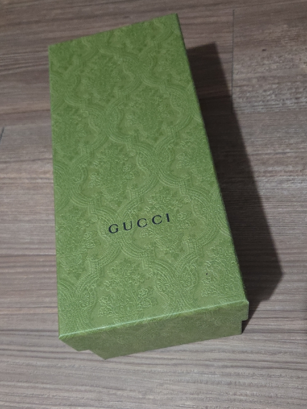 Gucci Green Patterned Gift Box